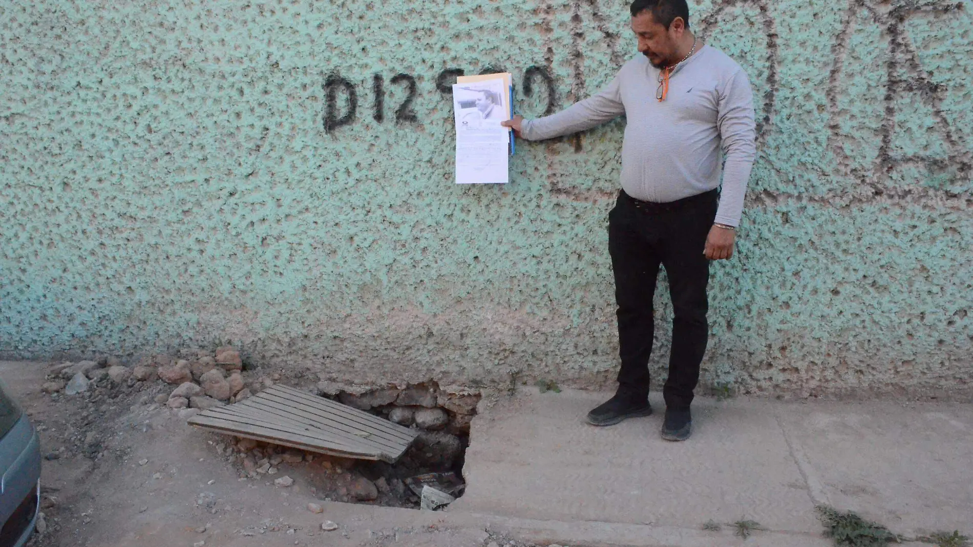 El usuario José Manuel Calderón Aveitua presentó una denuncia ante la DDH por haber obstruido el paso del agua para consumo humano.